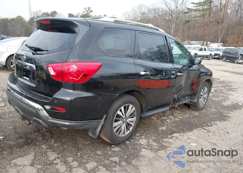 2019 Nissan Pathfinder S z USA, uszkodzony, nr VIN 5N1DR2MN7KC635092